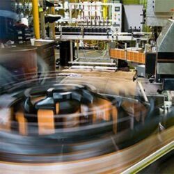 Gummimatten zur industriellen Weiterverarbeitung